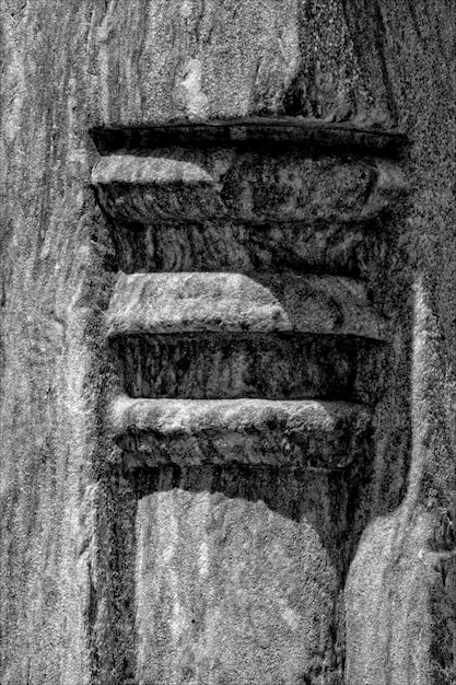 Foto close-up van de gebouwde structuur