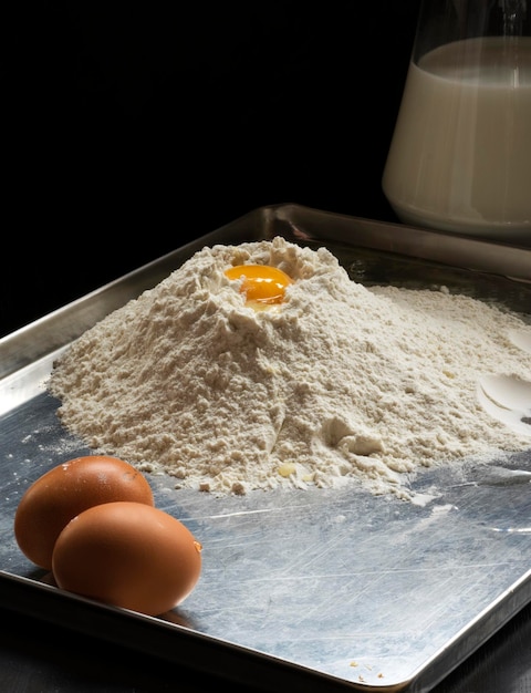 Close-up van de ingrediënten