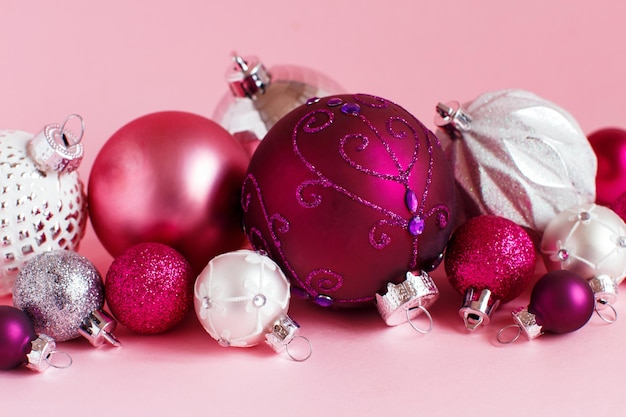Close-up van de kerstversiering
