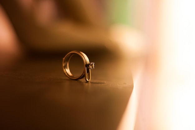 Close-up van de ring