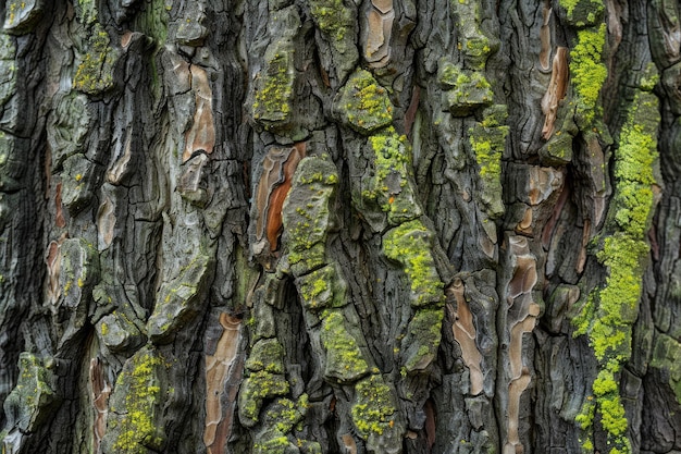 Close-up van de schors van een gestreepte schors esdoorn boom acer capillipes ook bekend als snakebark esdoorn