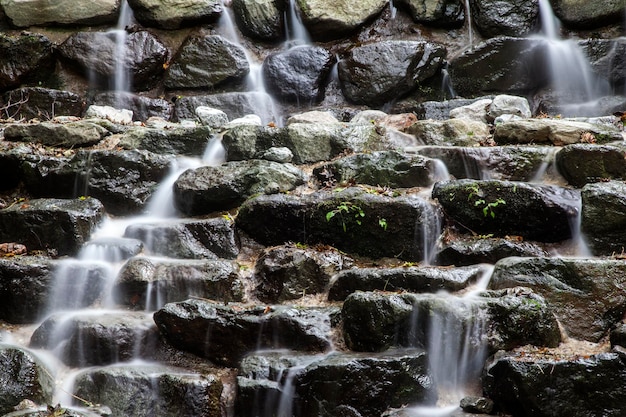 Close-up van de waterval