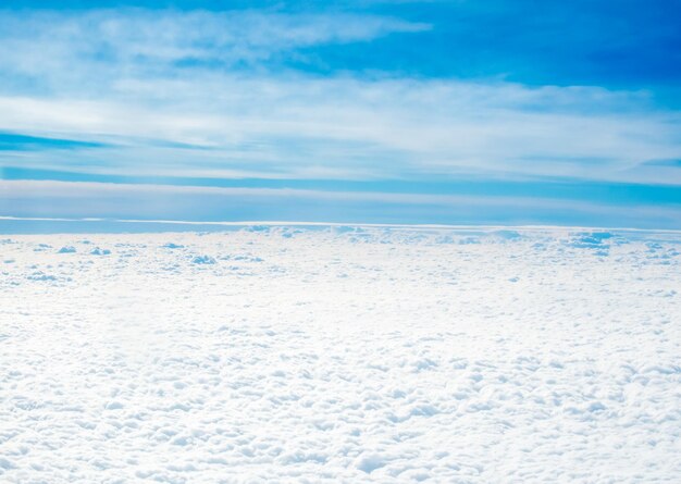 Foto close-up van de zee tegen de lucht