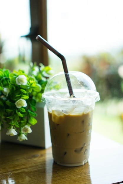 Close-up van drank op tafel