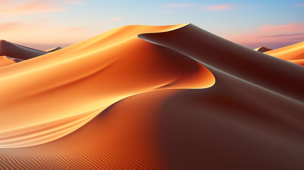 Foto close-up van een digitale behangfoto van de woestijn