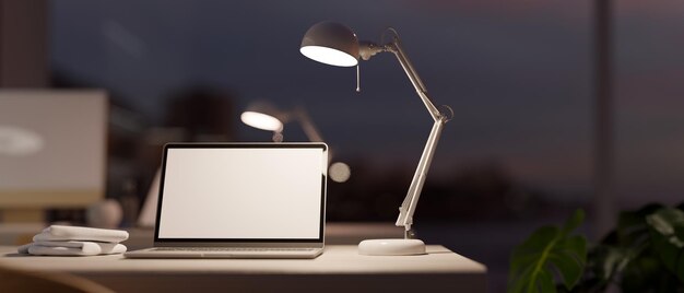 Foto close-up van een elektrische lamp op tafel