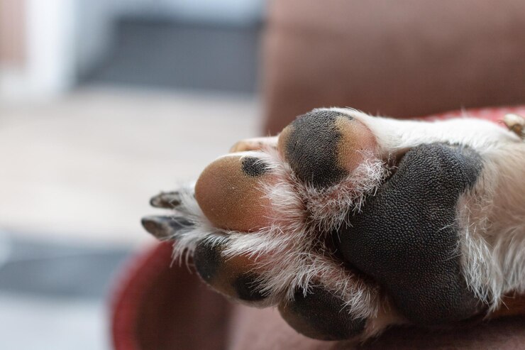 Foto close-up van een hond