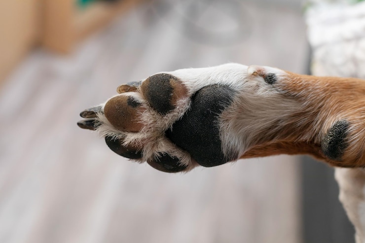 Foto close-up van een hond