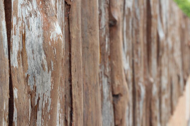 Foto close-up van een houten muur