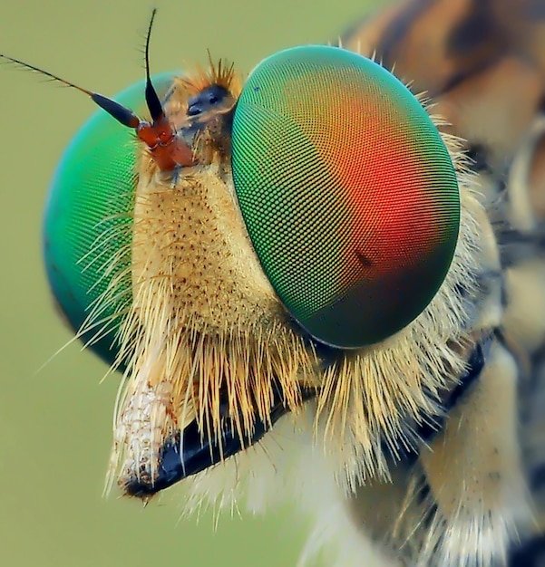 Foto close-up van een insect