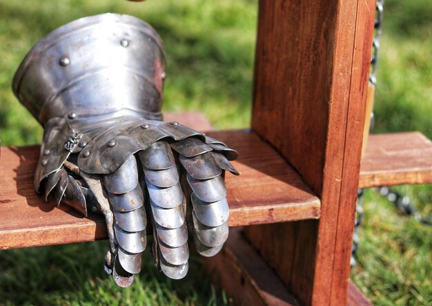 Foto close-up van een paard op het veld