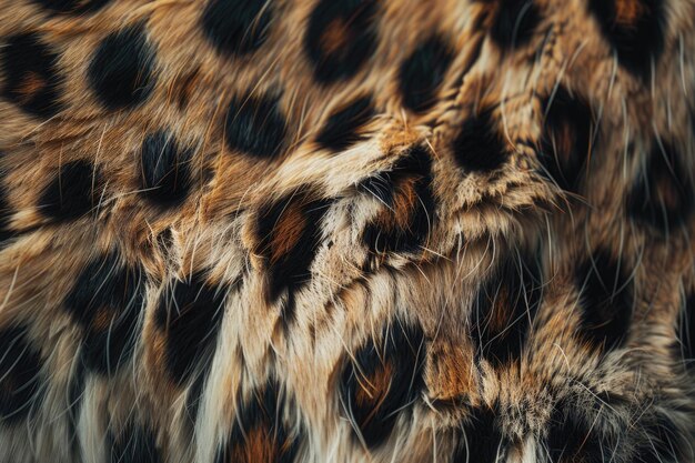 Close-up van een prachtige gevlekte hondenbont textuur