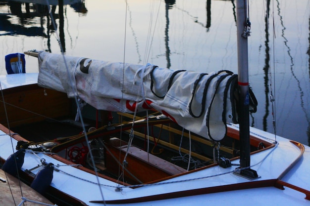 Foto close-up van een schip