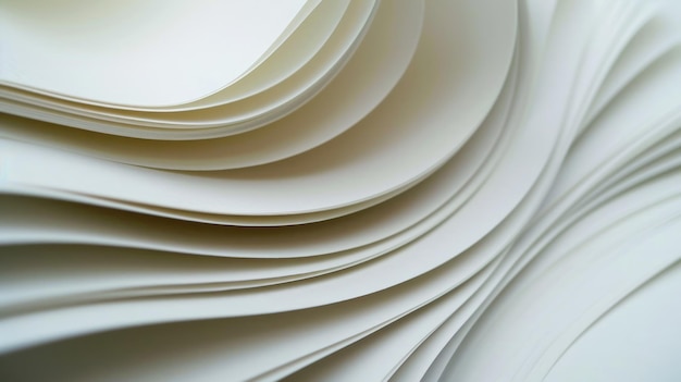 Close-up van een stapel gevouwen papieren