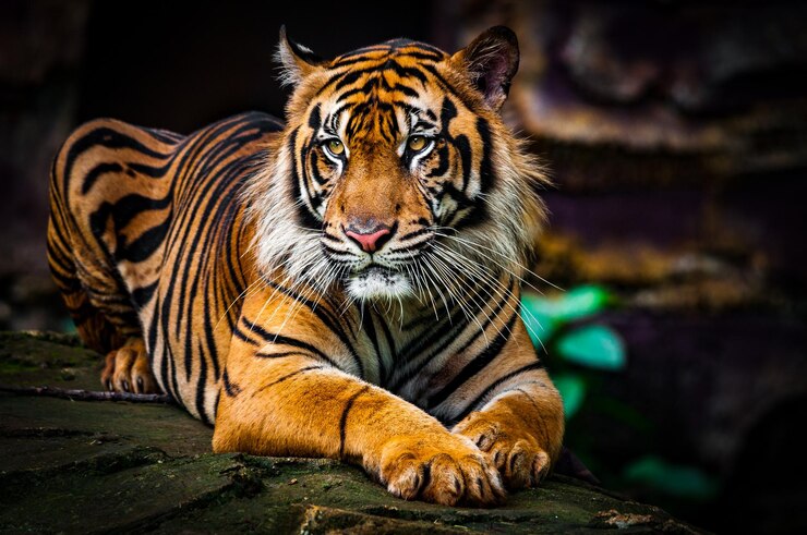 Foto close-up van een tijger