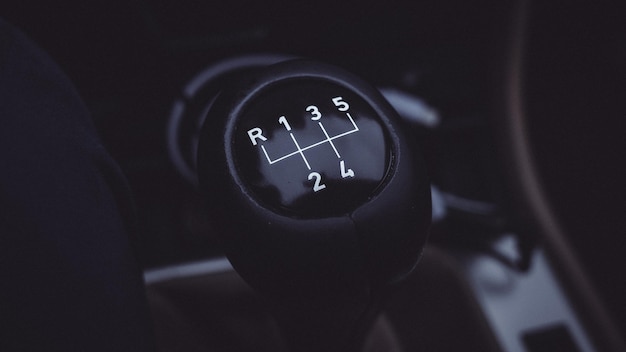 Close-up van een vintage auto