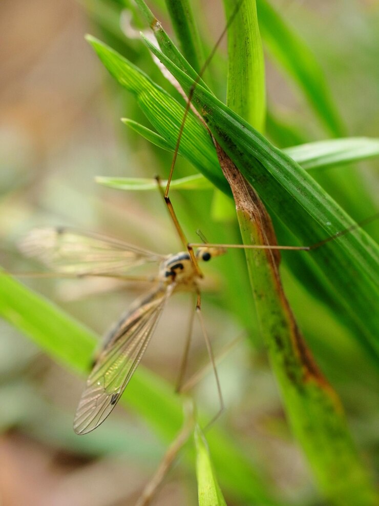 Foto close-up van een vlinder op een plant