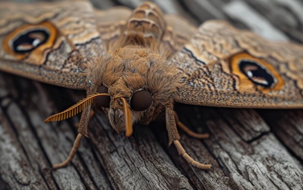 Close-up van een vlinder