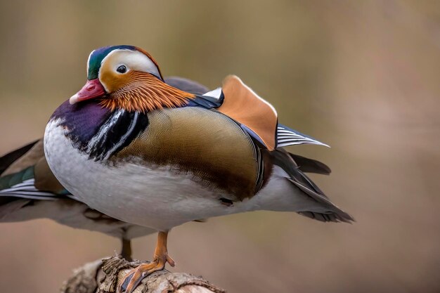 Close-up van een vogel