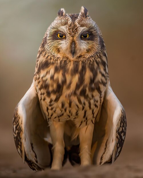 Foto close-up van een vogel