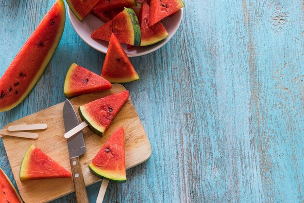 Close-up van fruit op tafel