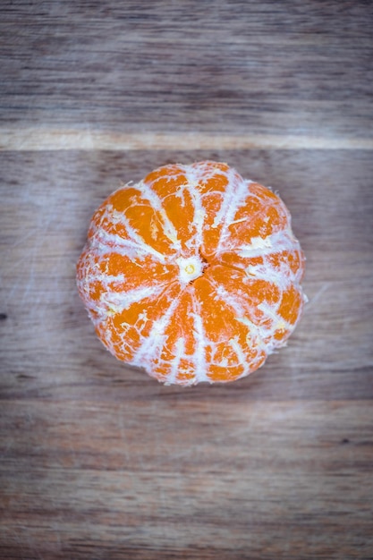 Foto close-up van fruit op tafel