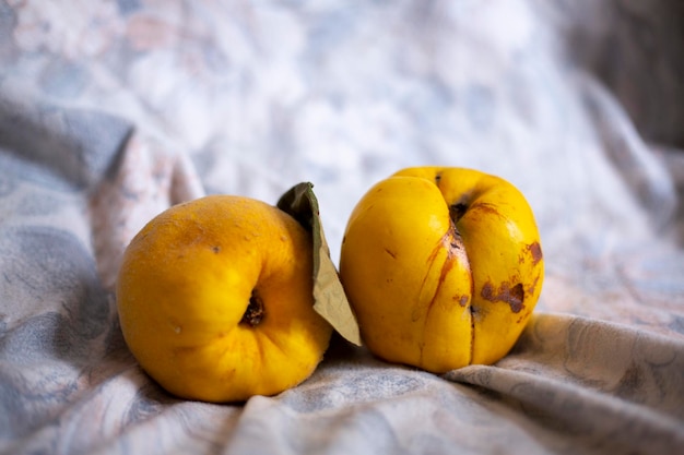 Close-up van fruit op tafel