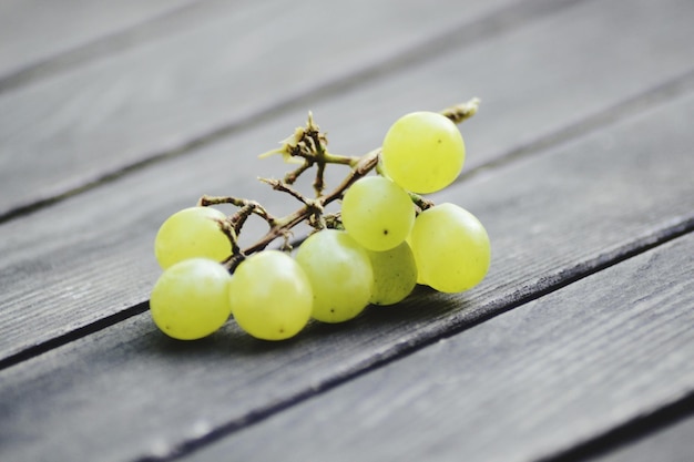 Foto close-up van fruit op tafel