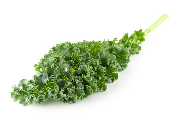 Foto close-up van groente op een witte achtergrond