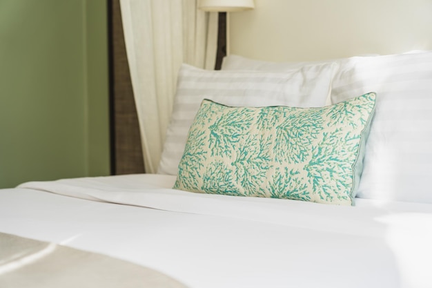 Close-up van het bed