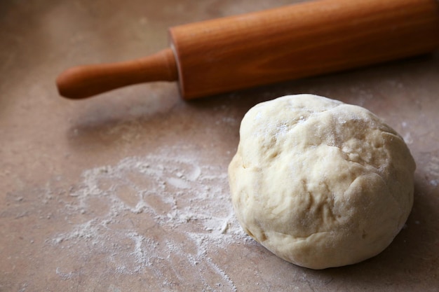 Close-up van het deeg