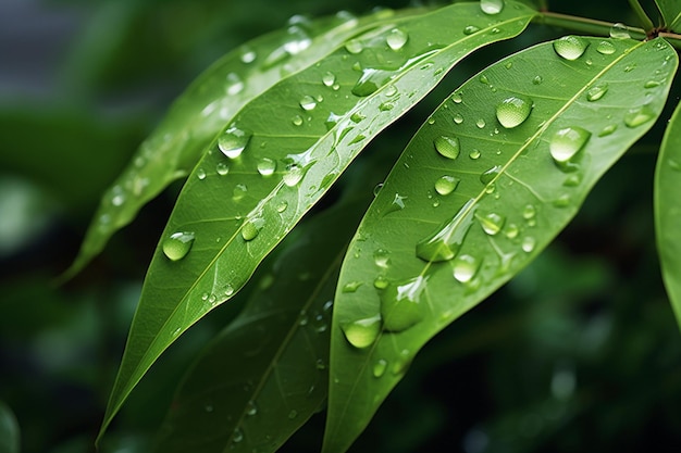 Close-up van het raam met regendruppels