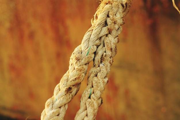 Foto close-up van het touw