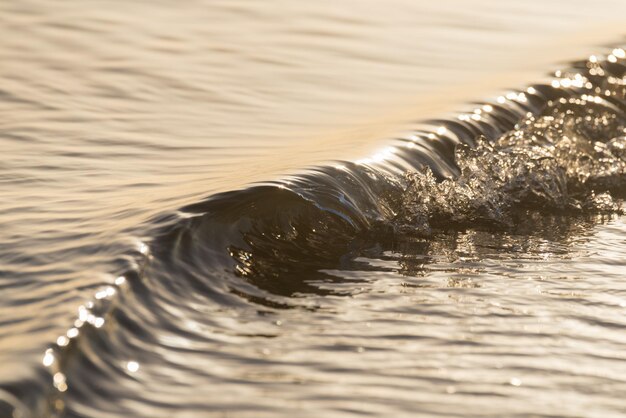 Foto close-up van het water