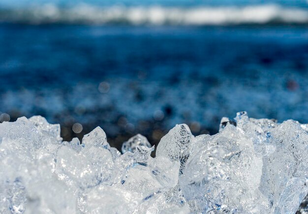 Close-up van het water