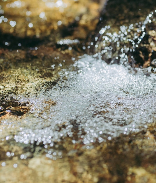 Foto close-up van het water