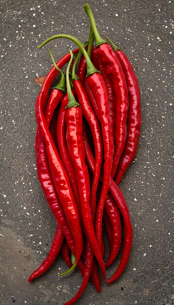 Close-up van hete rode chili peper