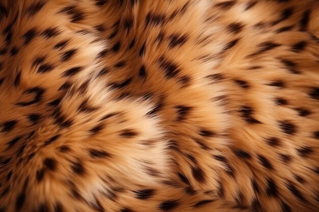 Close-up van hondenbont met prachtige gevlekte textuur die lijkt op bruine dierenwol
