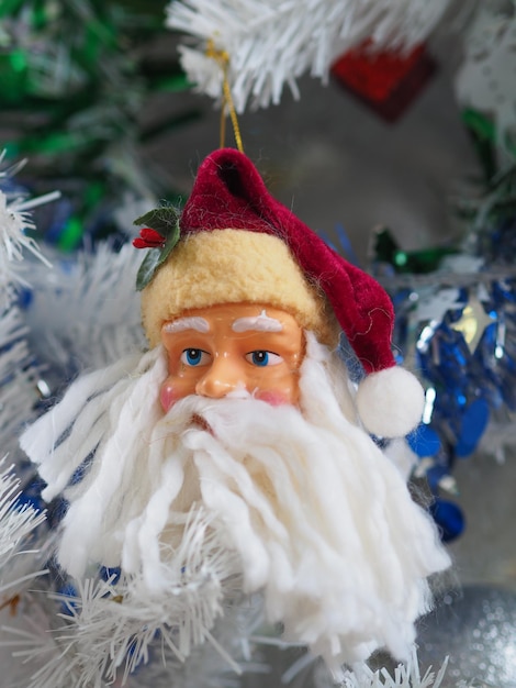 Close-up van kerstversieringen