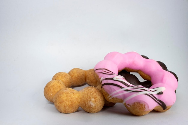 Foto close-up van koekjes op tafel