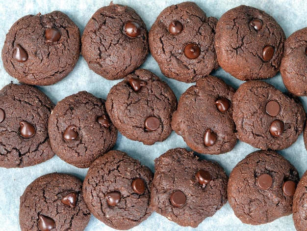 Foto close-up van koekjes