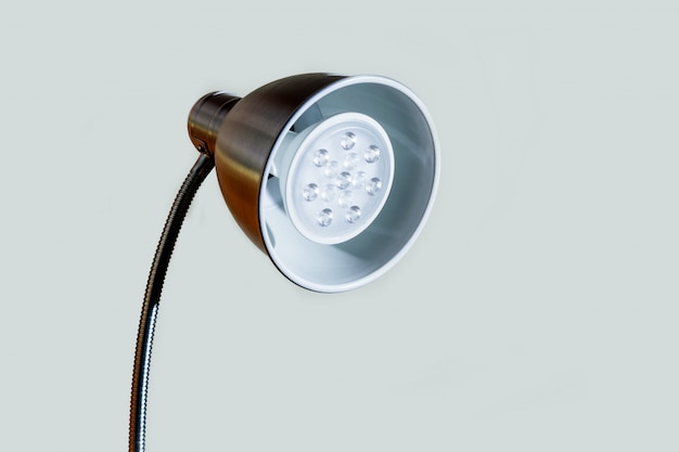 Close-up van LED-lamp