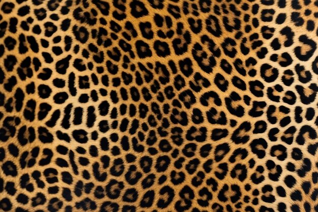 Close-up van leoparden met gevlekte vachtpatroon