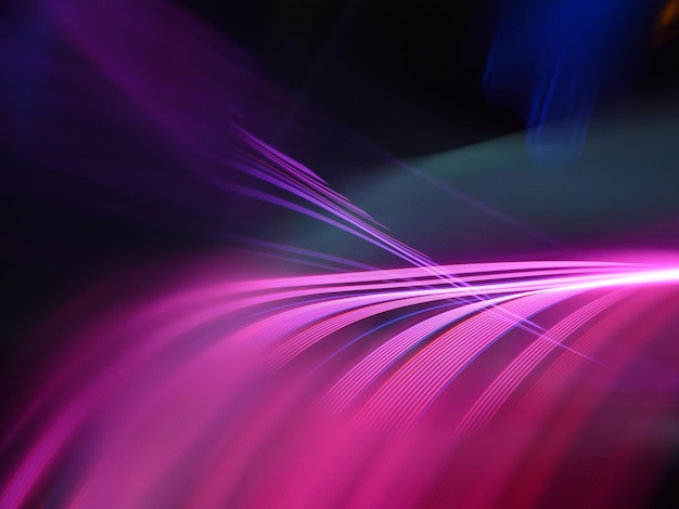 Close-up van licht schilderij