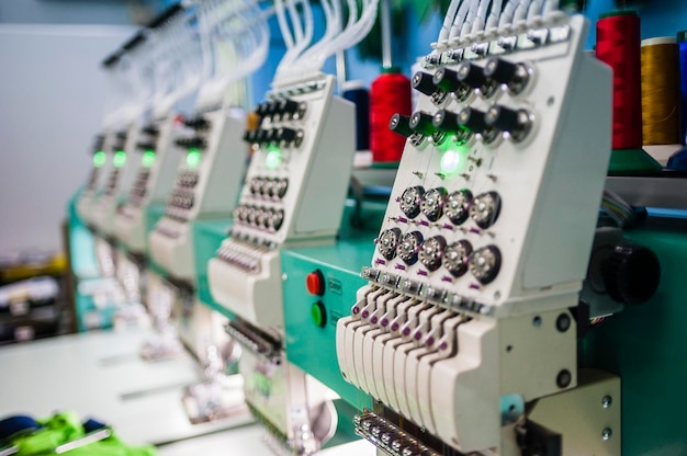 Close-up van machines in de industrie