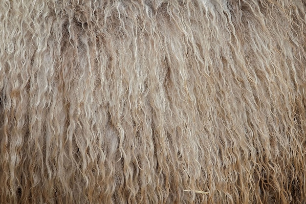 Close-up van natuurlijke schapenwol