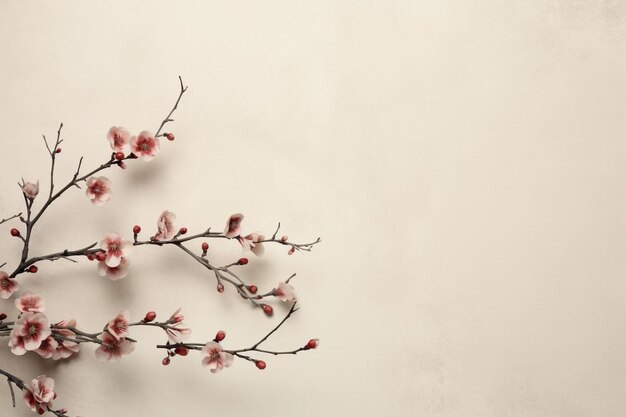 Close-up van roze magnolia bloemen op een boom met boomtaken op de achtergrond