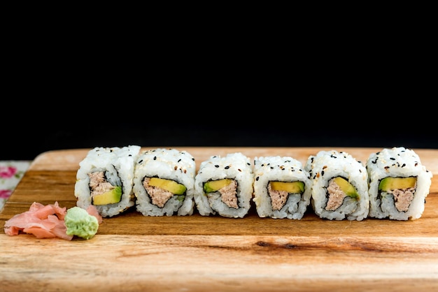 Close-up van sushi