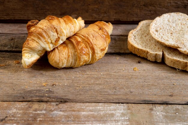 Close-up van tarwe op tafel