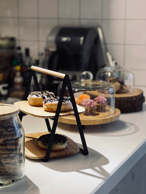 Close-up van voedsel op tafel